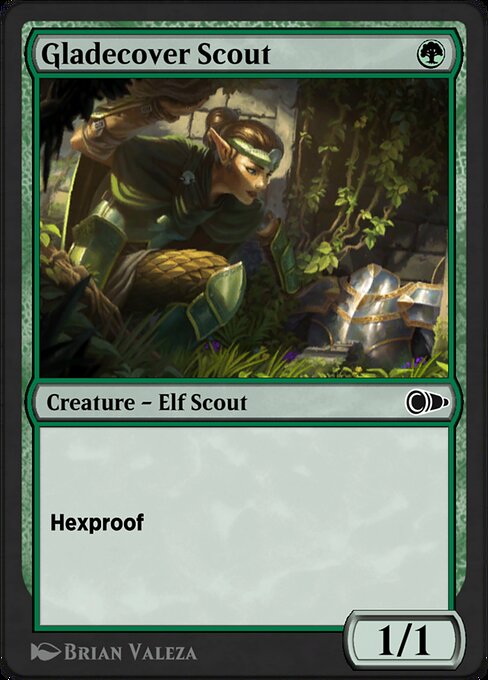 Gladecover Scout highlighted card art