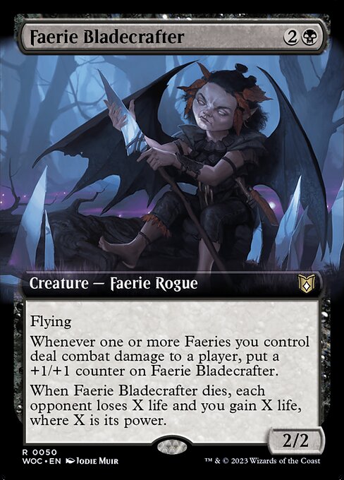 Faerie Bladecrafter highlighted card art