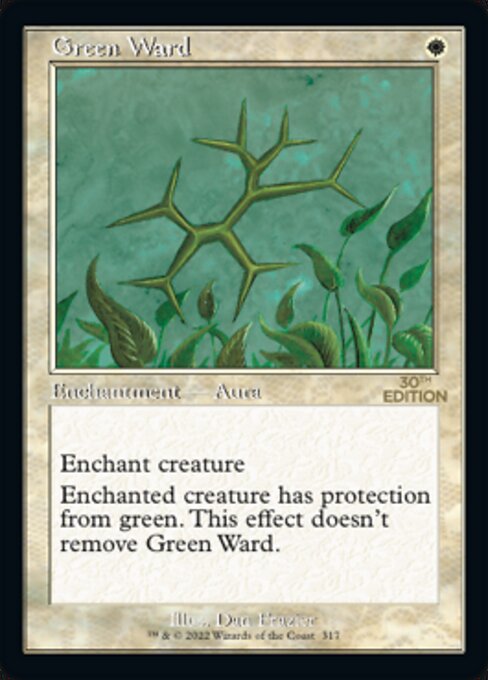 Green Ward from 30th Anniversary Edition
