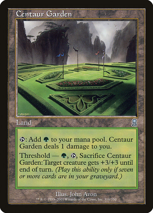 Centaur Garden from Odyssey