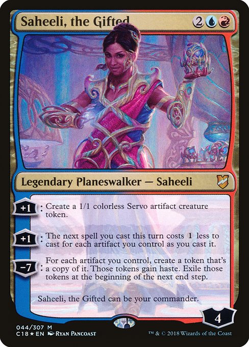 Saheeli, the Gifted from Commander 2018