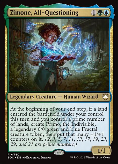 Zimone, All-Questioning from Secrets of Strixhaven Commander