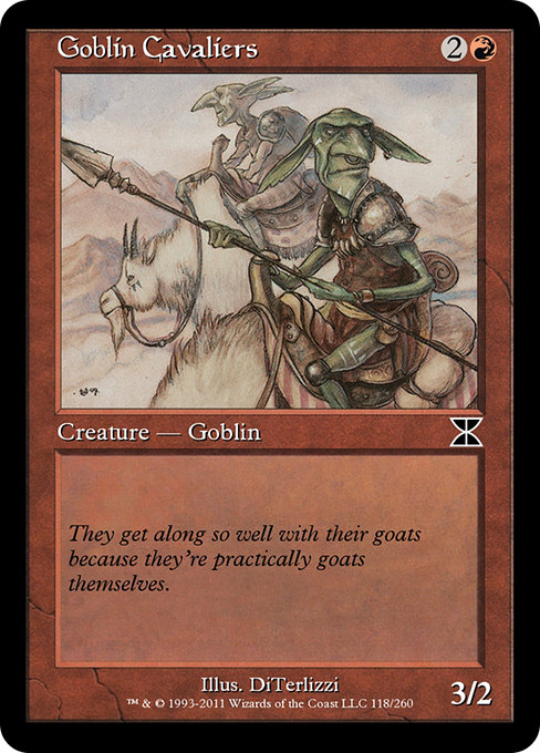Goblin Cavaliers highlighted card art