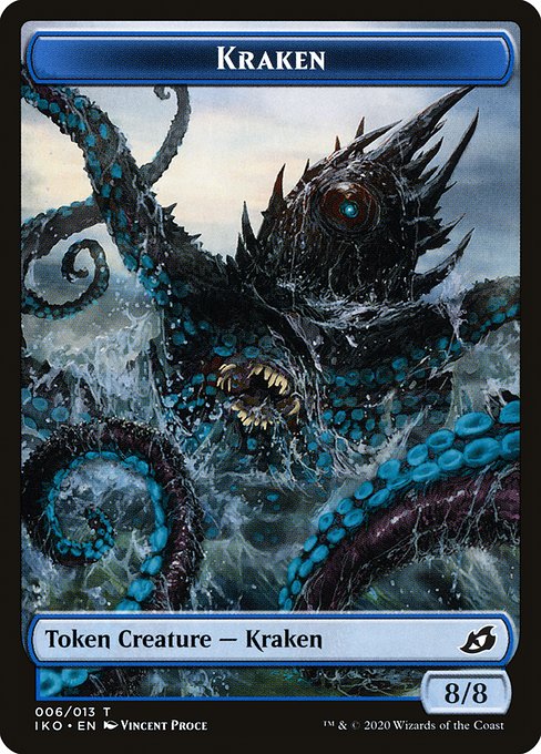 Kraken highlighted card art