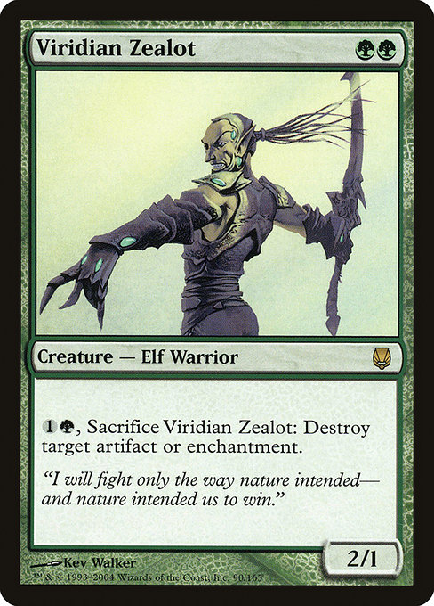 Viridian Zealot from Darksteel
