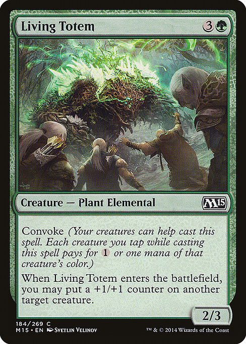 Living Totem highlighted card art