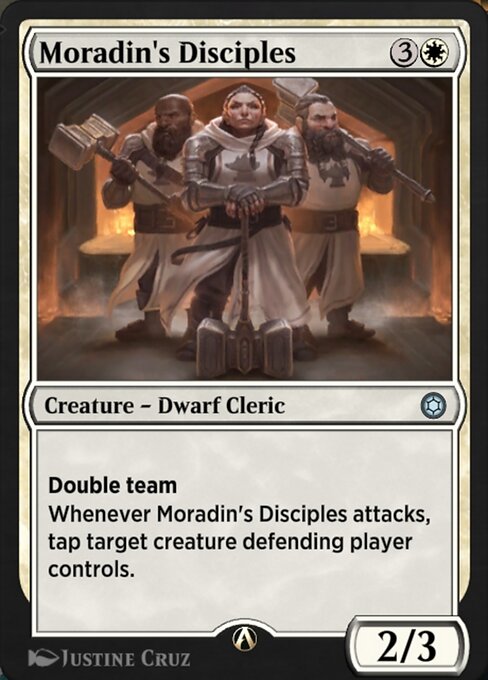 Moradin's Disciples highlighted card art