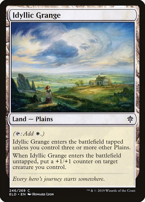 Idyllic Grange highlighted card art