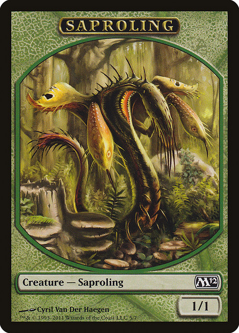 Saproling from Magic 2012 Tokens