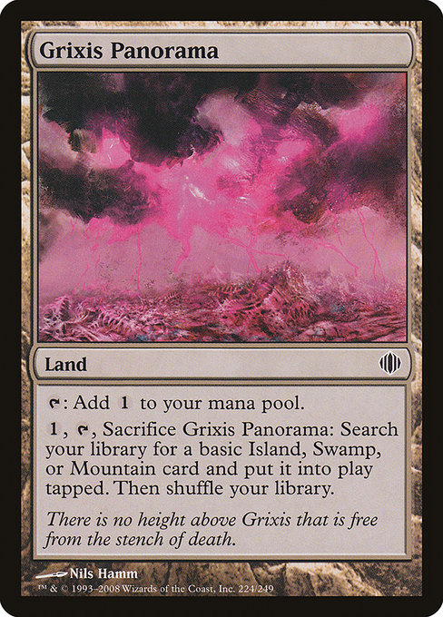 Grixis Panorama from Shards of Alara