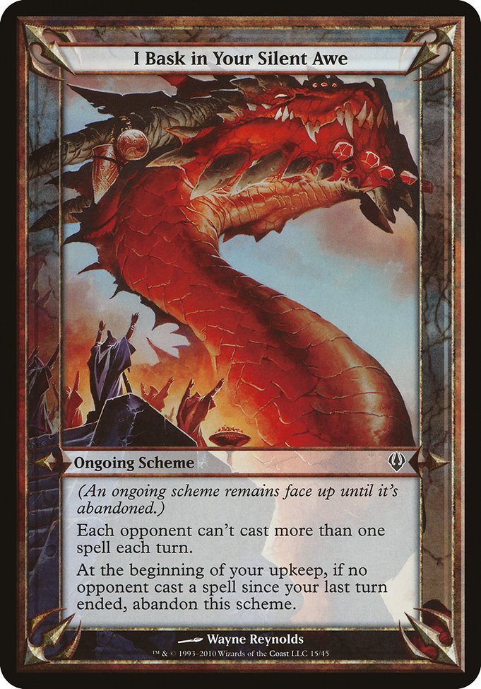 I Bask in Your Silent Awe highlighted card art