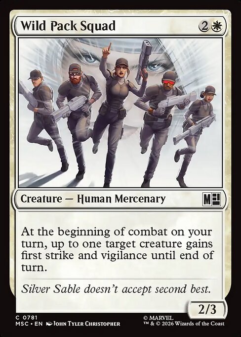 Wild Pack Squad from Marvel Super Heroes Commander
