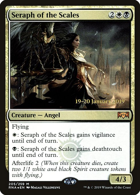 Seraph of the Scales from Ravnica Allegiance Promos
