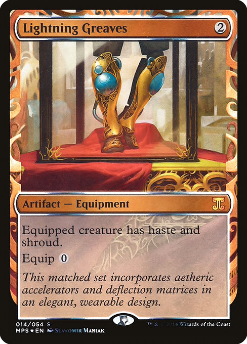 Lightning Greaves from Kaladesh Inventions