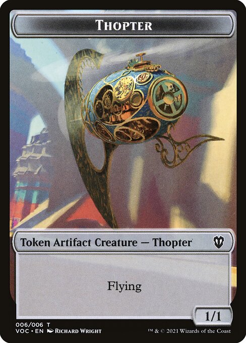 Thopter from Crimson Vow Commander Tokens