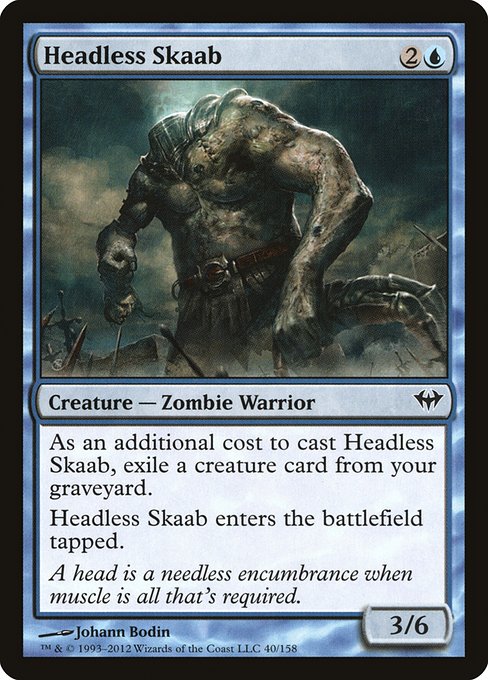 Headless Skaab highlighted card art