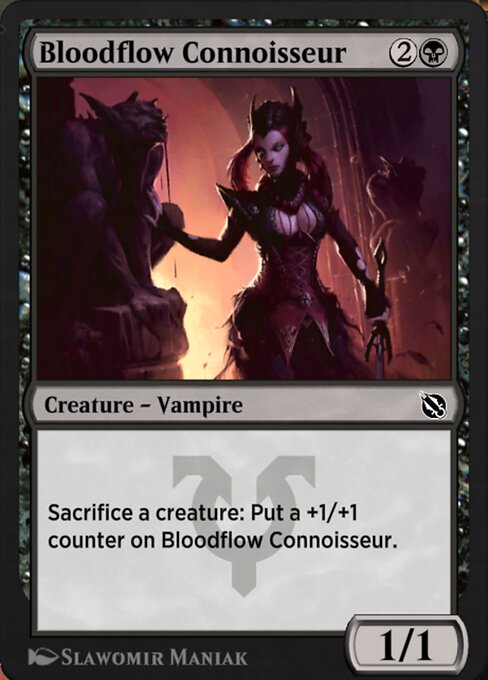 Bloodflow Connoisseur highlighted card art