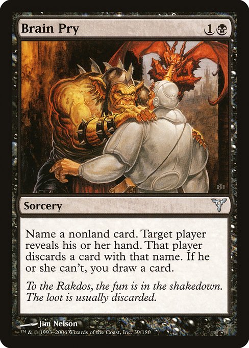 Brain Pry highlighted card art