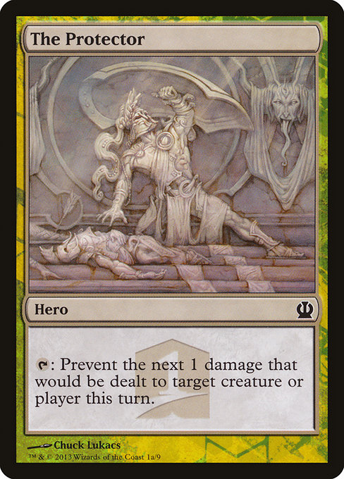 The Protector highlighted card art