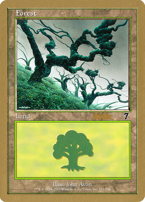 Forest from World Championship Decks 2002