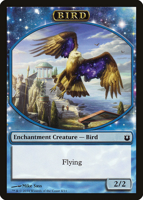Bird highlighted card art