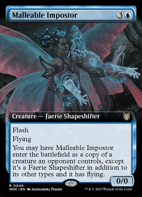 Malleable Impostor from Wilds of Eldraine Commander