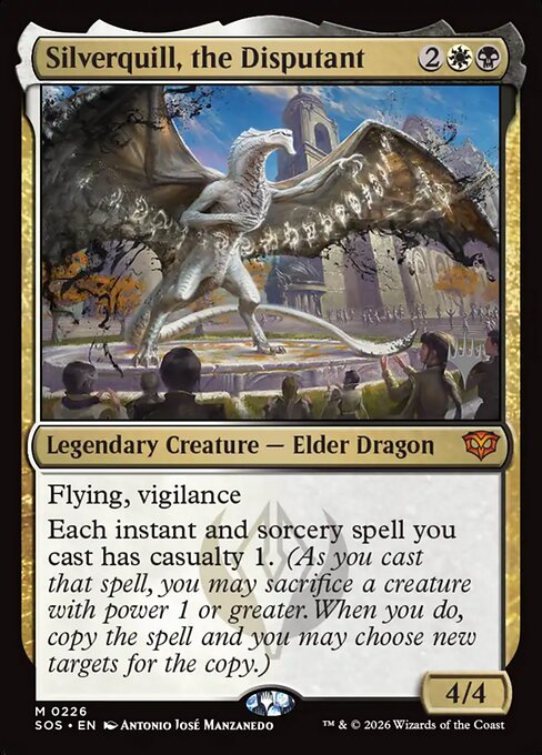 Silverquill, the Disputant from Secrets of Strixhaven Promos