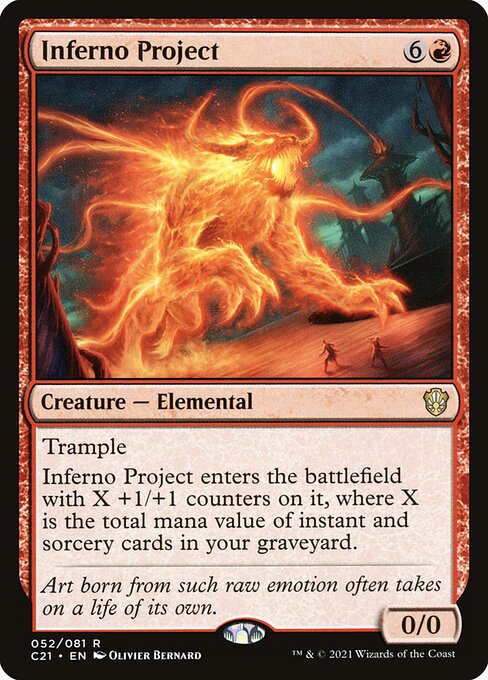 Inferno Project from Commander 2021