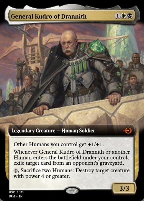 General Kudro of Drannith from Magic Online Promos