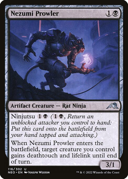 Nezumi Prowler from Kamigawa: Neon Dynasty