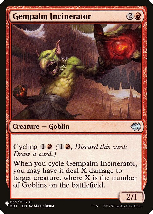 Gempalm Incinerator highlighted card art