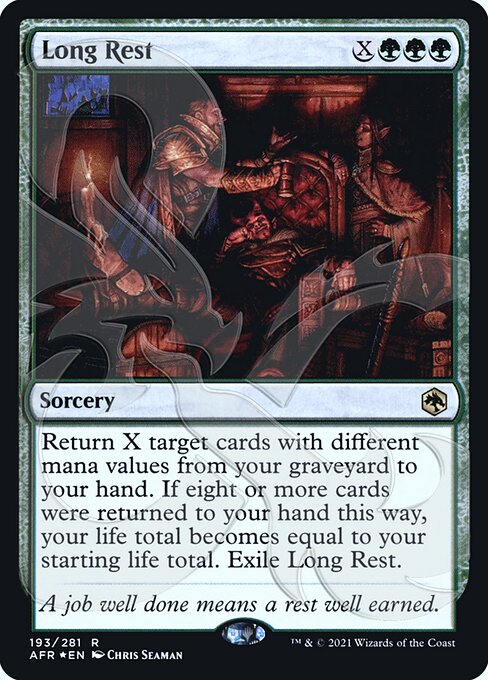 Long Rest from Adventures in the Forgotten Realms Promos