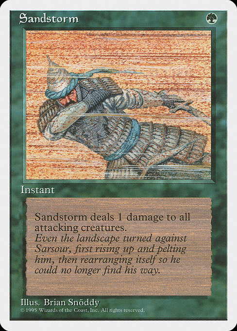 Sandstorm from Fourth Edition