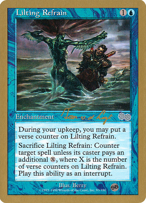 Lilting Refrain highlighted card art