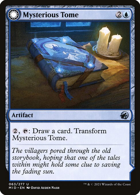 Mysterious Tome // Chilling Chronicle from Innistrad: Midnight Hunt
