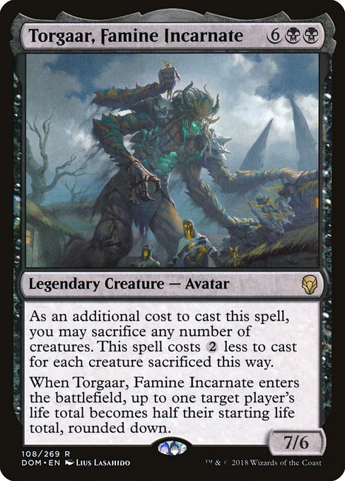 Torgaar, Famine Incarnate from Dominaria