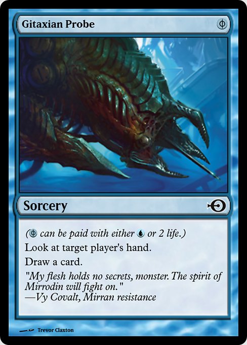 Gitaxian Probe from Magic Online Promos