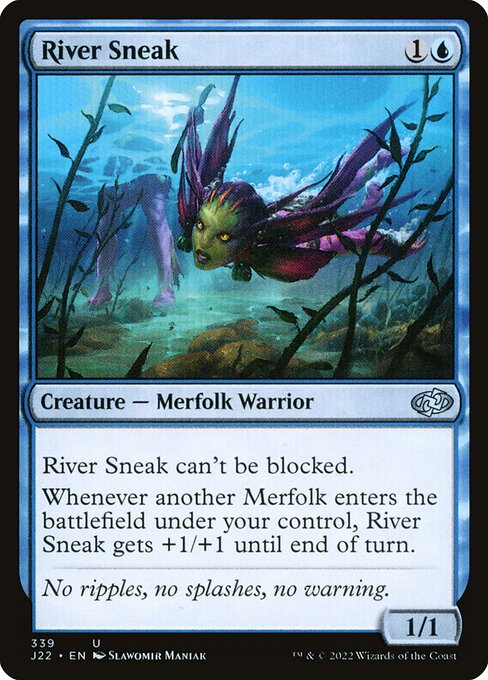 River Sneak highlighted card art