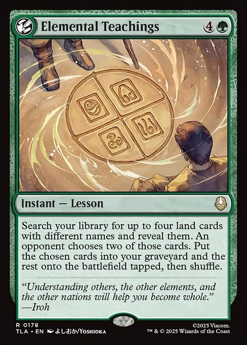 Elemental Teachings from Avatar: The Last Airbender