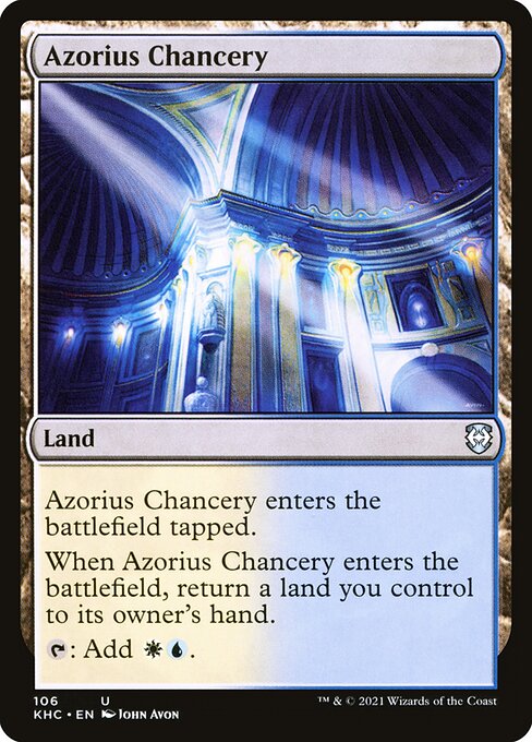 Azorius Chancery from Kaldheim Commander