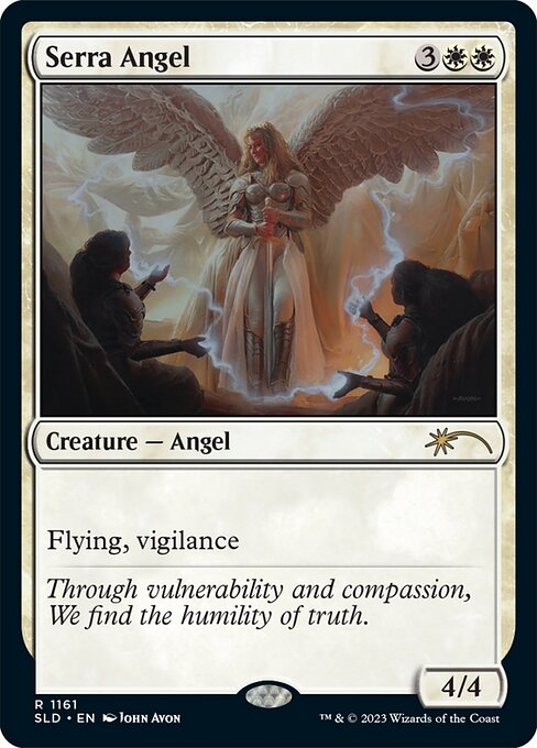 Serra Angel from Secret Lair Drop