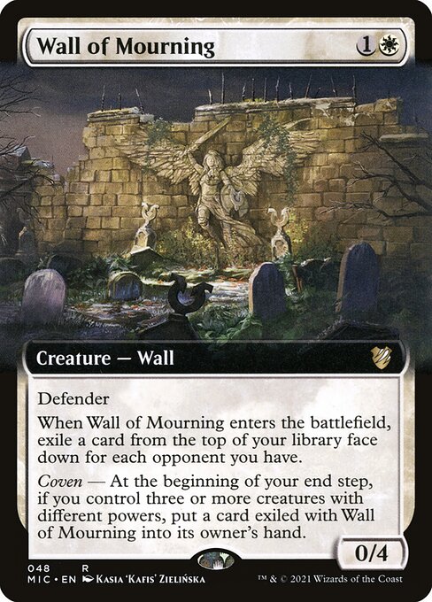 Wall of Mourning from Midnight Hunt Commander
