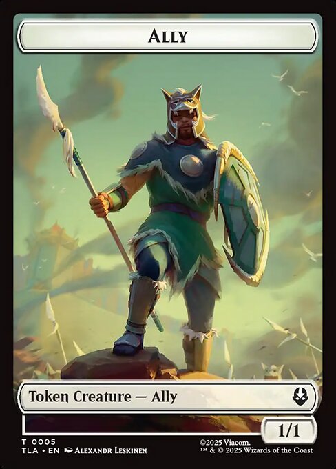 Ally from Avatar: The Last Airbender Tokens