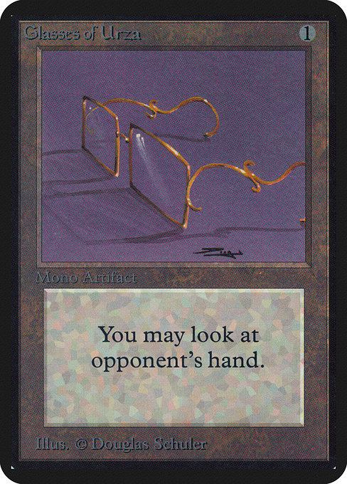 Glasses of Urza from Limited Edition Alpha