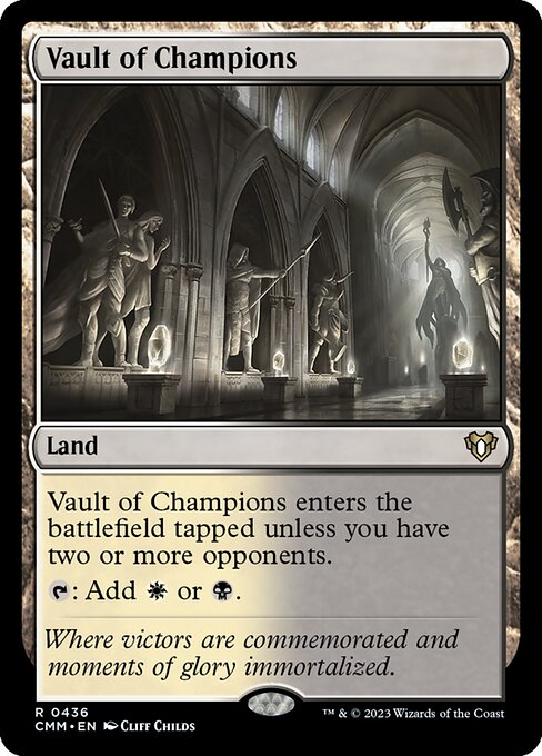 Vault of Champions from Commander Masters