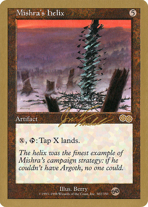 Mishra's Helix from World Championship Decks 2000