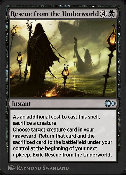 Rescue from the Underworld highlighted card art