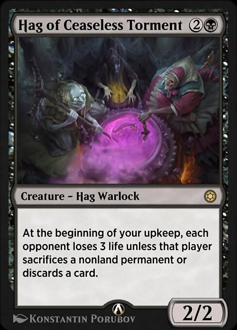 Hag of Ceaseless Torment highlighted card art