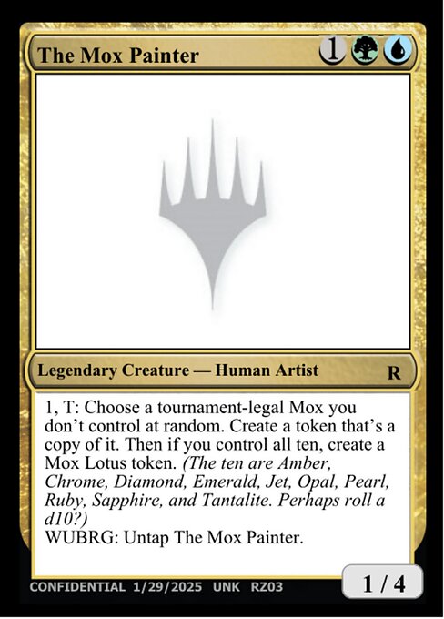 The Mox Painter from Unknown Event