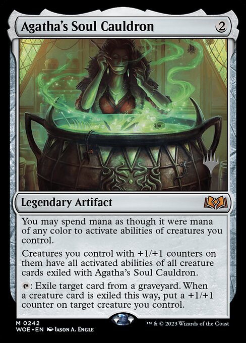 Agatha's Soul Cauldron from Wilds of Eldraine Promos